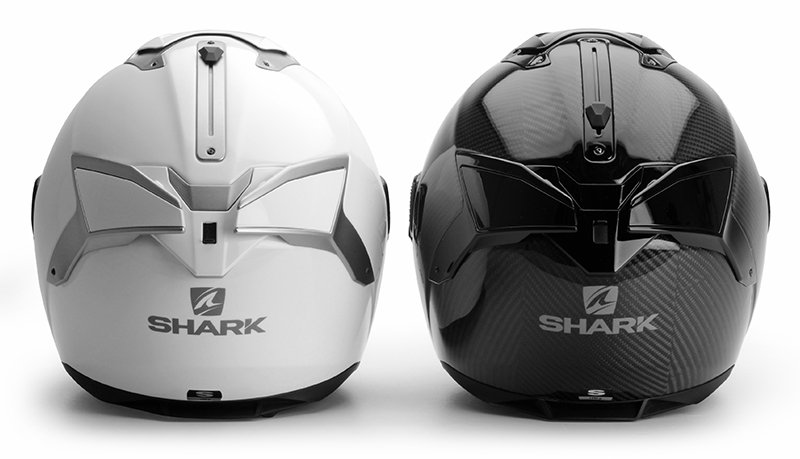 Shark Spartan GT solid vs carbon back
